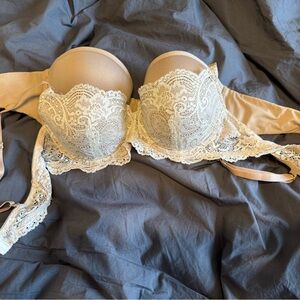 ThirdLove 24/7® Lace Balconette Bra and Strapless Classic Bra / 34B½